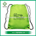 Tongxing Hight quality silk printing customized polyester drawstring bag